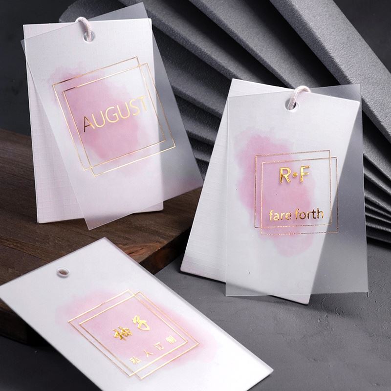 custom garment hang tag